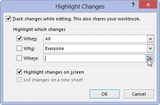 Como ativar o controle de alterações nas pastas de trabalho do Excel 2013