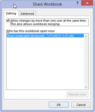 Como compartilhar arquivos do Excel 2013