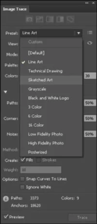 Como usar o rastreamento de imagem no Adobe Illustrator CS6