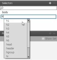 Como definir estilos com o seletor de tags no Dreamweaver