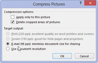 So komprimieren Sie Ihre Bilder in PowerPoint 2013