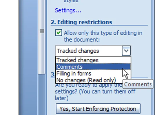 Como proteger um documento do Word 2007