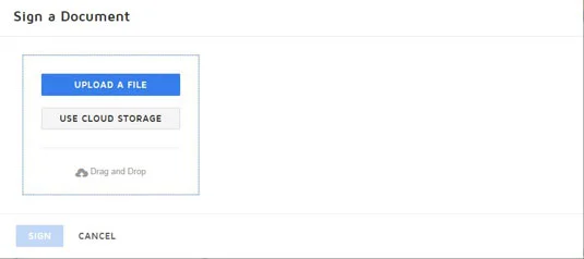 Como assinar um documento com DocuSign
