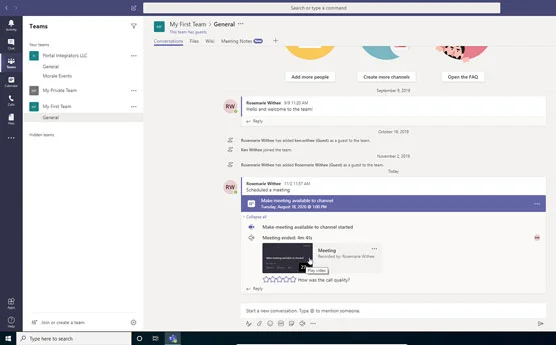 10 dicas para melhores reuniões de equipes da Microsoft
