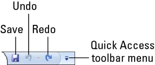 Die Grundlagen der Word 2007-Symbolleiste für den Schnellzugriff