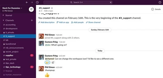 Como gerenciar notificações do Slack