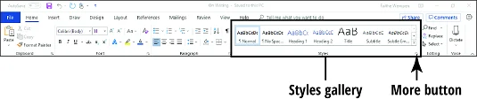So wenden Sie Formatvorlagen und Formatvorlagensätze in Word 2019 an