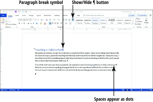 Wie man Absätze in Word 2019 ausrichtet und einrückt