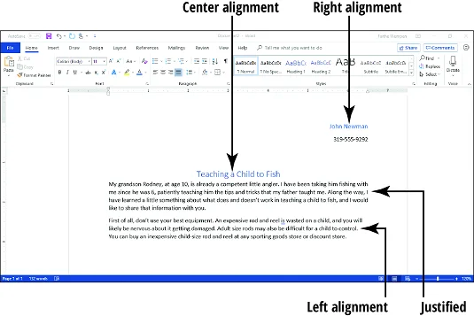 Como alinhar e recuar parágrafos no Word 2019