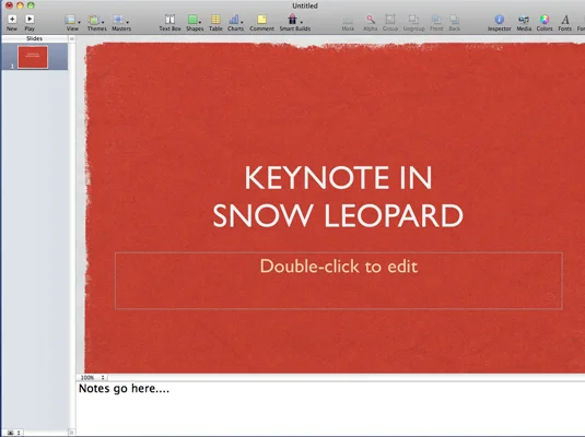 Verwenden von Notizen in Ihrer Keynote-Präsentation