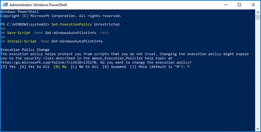 Implantando o Windows 10 com o Windows AutoPilot