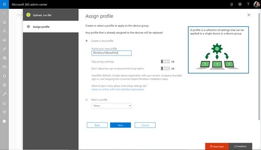 Implantando o Windows 10 com o Windows AutoPilot