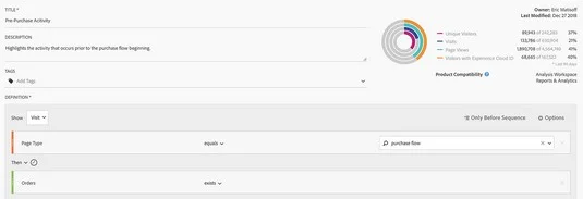 8 segments personnalisés Adobe Analytics