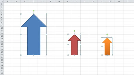 Comment aligner plusieurs objets graphiques dans Excel 2010