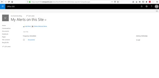 Cara Berkongsi dan Ikuti Laman SharePoint