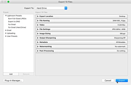Comment exporter vos photos depuis Adobe Lightroom Classic