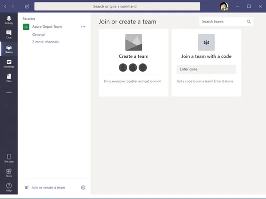 So arbeiten Sie in Microsoft Teams aus Office 365