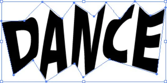 O comando Envelope Distort no Adobe CS5 Illustrator