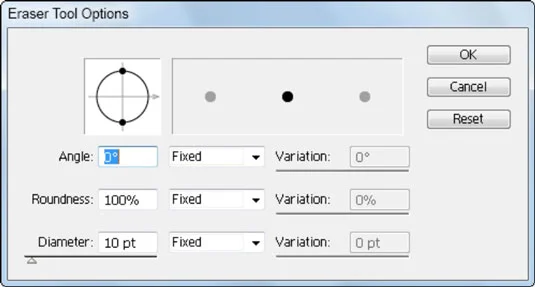 Use a ferramenta Borracha no Adobe CS5 Illustrator