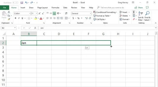 5 Möglichkeiten zur Verwendung von AutoFill in Excel 2019