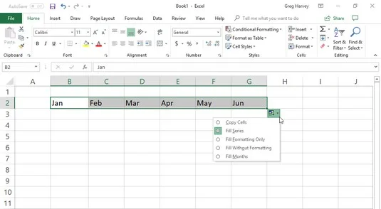 5 maneiras de usar o preenchimento automático no Excel 2019