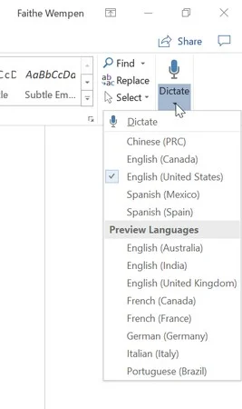 O que há de novo no Word 2019?