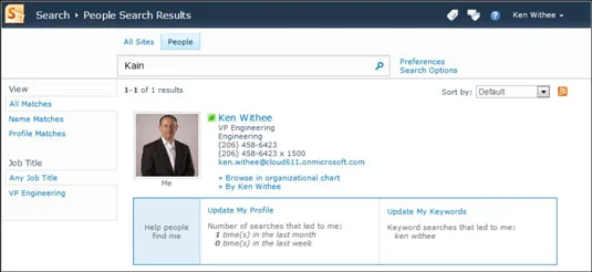 Suchfunktion von SharePoint Online