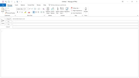 So erstellen Sie E-Mail-Nachrichten in Microsoft Outlook 2019