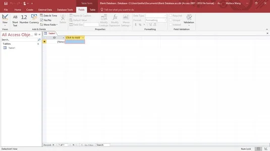 Access 2019: come creare un database di Access