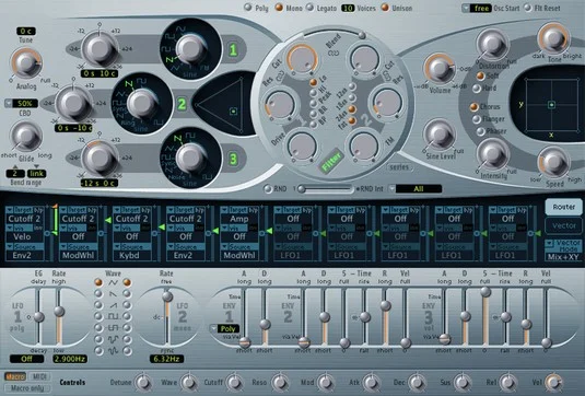 Erkunden von Logic Pro-Synths