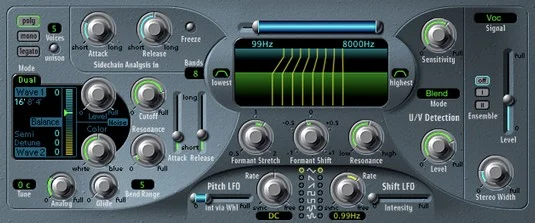 Erkunden von Logic Pro-Synths