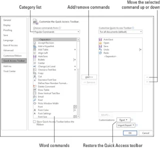 Como personalizar a barra de ferramentas de acesso rápido do Microsoft Word 2019