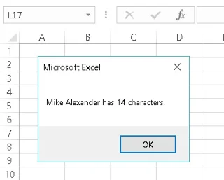 So verwenden Sie die integrierten VBA-Funktionen von Excel
