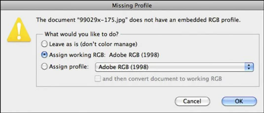 Comment définir des politiques de gestion des couleurs dans Photoshop CS6