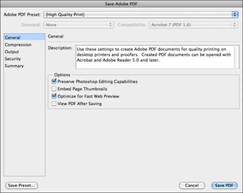 Comment utiliser PDF dans Photoshop CS6