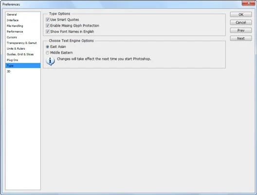 Comment ajouter des plug-ins et spécifier les options de type dans Photoshop CS6