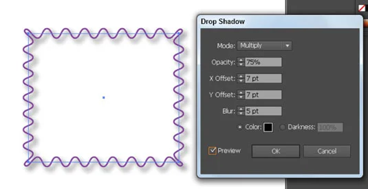 Comment ajouter un effet dombre portée dans Adobe Illustrator CS6