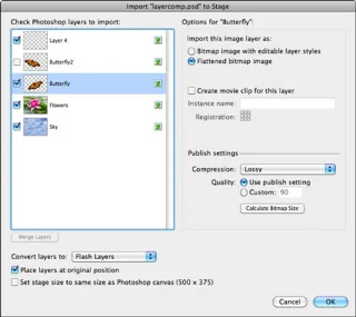 Comment importer des fichiers Photoshop et Illustrator dans Adobe Flash CS6