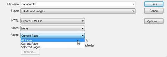 Como testar e exportar um mapa de imagem no Adobe Fireworks CS6