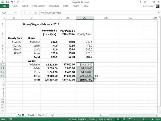 Como construir fórmulas de matriz no Excel 2013