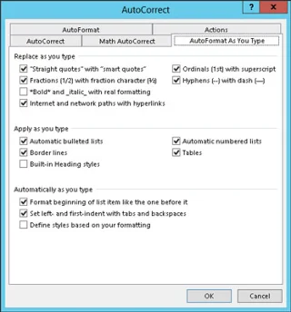 Como usar a formatação automática no Word 2013