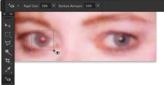 Corriger les yeux rouges dans Photoshop CC