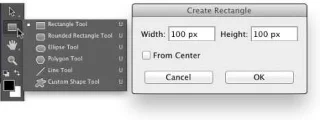 Outils de forme de base dans Photoshop CC