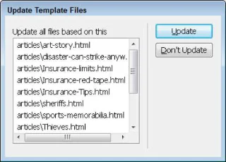 Como editar todas as páginas de um site com um modelo do Dreamweaver