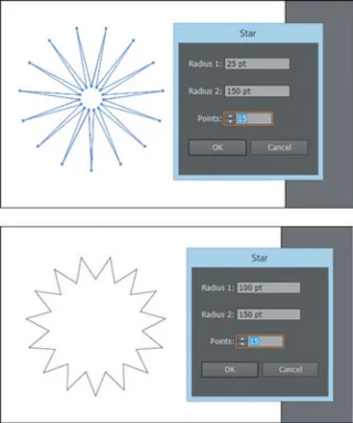 Les outils de forme de base dans Illustrator CC