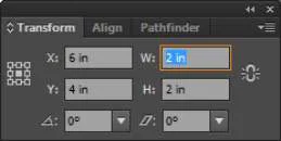 Como redimensionar formas no Illustrator