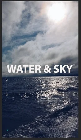 Adicionando uma camada de texto