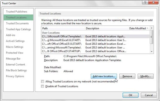 Aktivieren und vertrauen Sie Makros für Ihre Excel-Dashboards und -Berichte