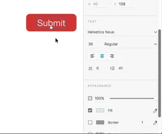 Comment créer un bouton dans Adobe XD