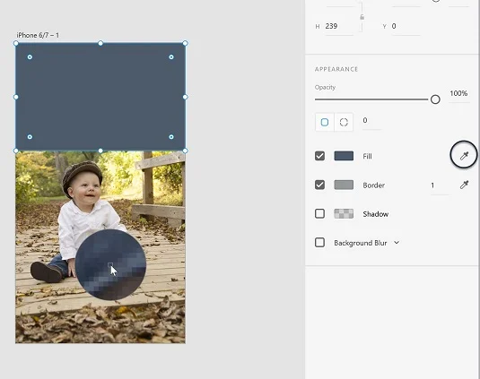 Comment créer une bordure dans Adobe XD